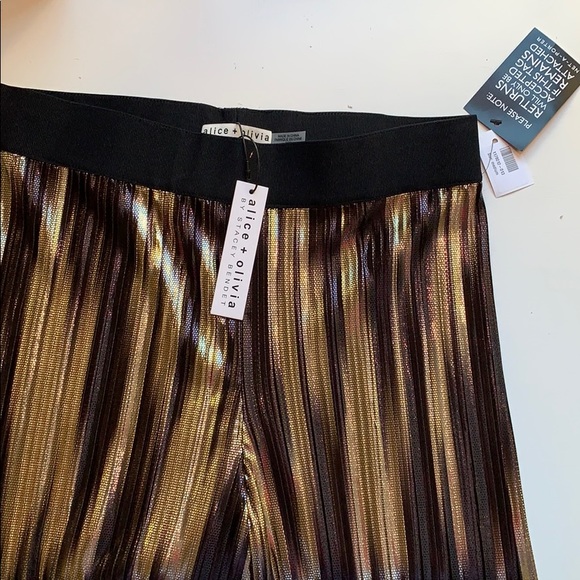 Alice and Olivia sparkly patterned pants - Picture 1 of 5